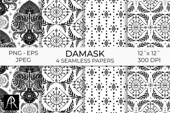 Black White Floral Damask Patterns: A Practical Guide to Integrating Mystical Design into Professional Workflows