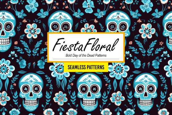 Bold Day of the Dead Seamless Patterns: Elevating Your Creative Projects