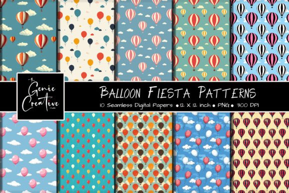 Choosing the Right Balloon Fiesta Seamless Patterns Set for Your Creative Projects