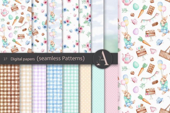 Easter Picnic Seamless Patterns: A Strategic Asset for Seasonal Branding