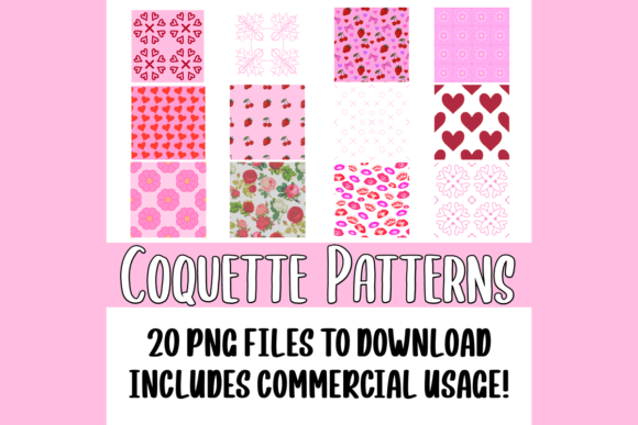 Elevating Digital Aesthetics: The Strategic Value of Coquette Patterns - Seamless Patterns in Modern Design