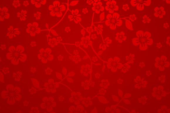 Japanese Cherry Blossoms Patterns