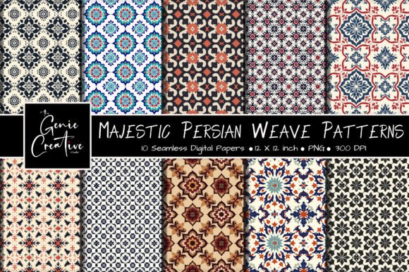 Majestic Persian Weave Seamless Patterns: A Comprehensive Guide for Creative Professionals