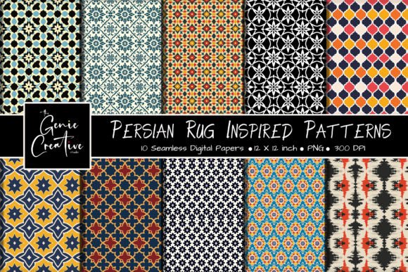 Persian Rug Inspired Seamless Patterns: The Ultimate Resource for Creative Projects