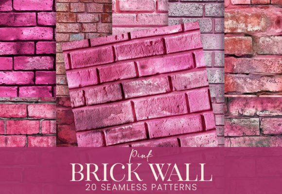 Unlocking Creative Potential with Pink Brick Wall Grunge Texture Patterns