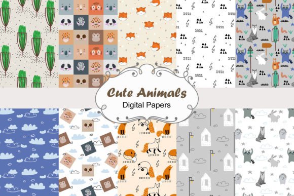 Unlocking Creativity with Cute Animals Patterns: The Ultimate Guide to Seamless Digital Designs