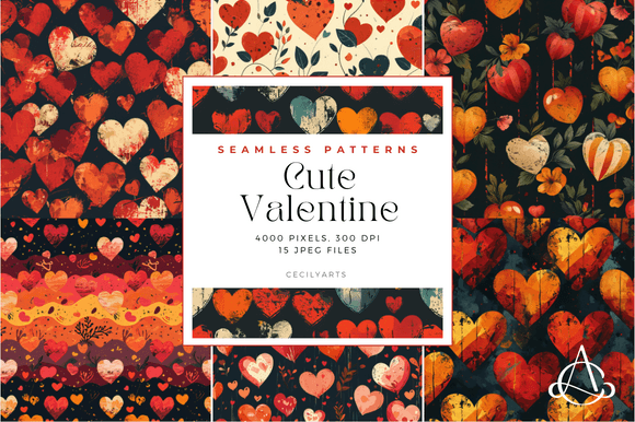 Unlocking Creativity with Cute Valentine Seamless Patterns: The Ultimate Guide to Digital Crafting