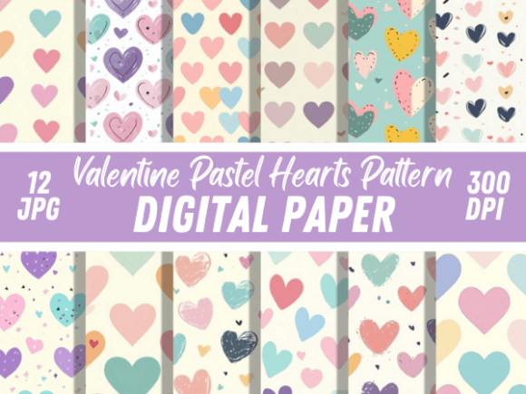 Unlocking Creativity with Pastel Pink Hearts Seamless Patterns