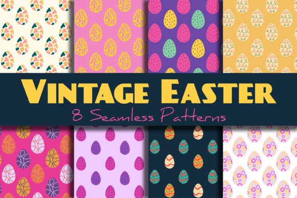Vintage Easter Seamless Patterns: A Comprehensive Guide to Retro Designs and Applications